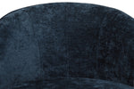 Edie Swivel Accent Chair Blue