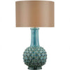 Edlyn Reactive Glaze Table Lamp Blue – Modern Decorative Lighting for Living Room, Bedroom & Home Styling