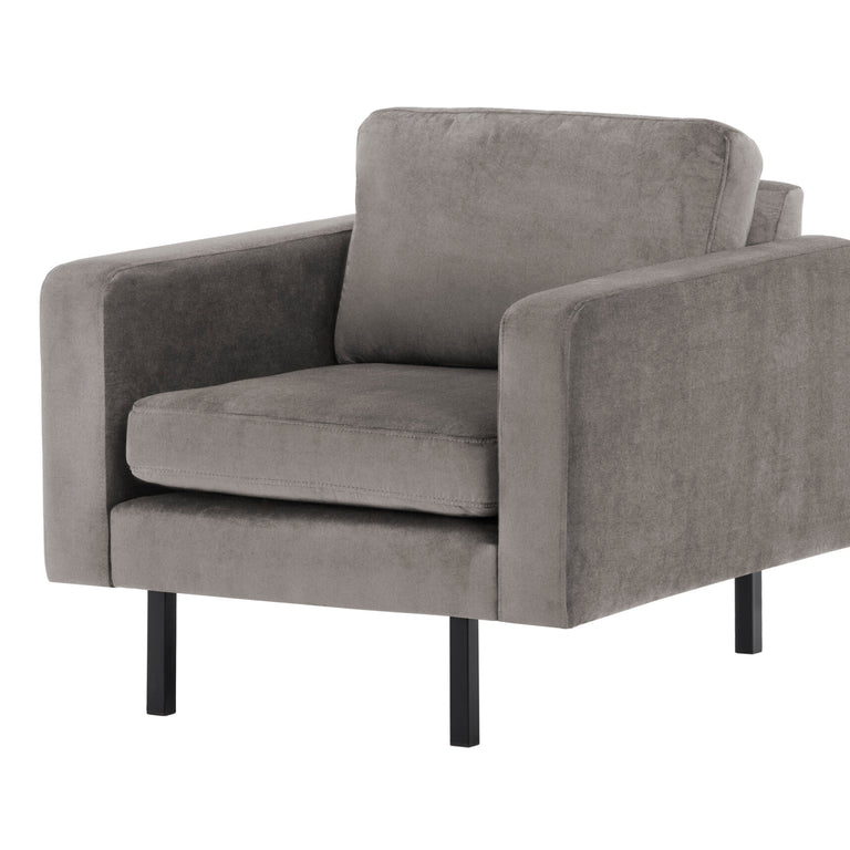 Fally 1 Seater Chair Grey