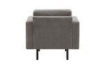 Fally 1 Seater Chair Grey