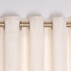 Fiesta Interlined Eyelet Curtains  Ivory