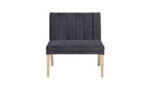 Valent Short Bench 900  Dark Grey