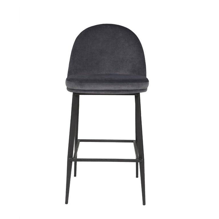 Valent Bar Stool Dark Grey