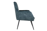 Add a touch of elegance and style to your home with the Flynn Accent Chair in Teal. The beautiful teal upholstery instantly catches the eye and creates a statement in any room. The curved backrest and cushioned seat provide excellent comfort and support, making it perfect for reading, lounging, or enjoying a cup of tea. The solid wooden legs add a touch of natural charm and stability. 