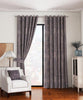 Fiesta Interlined Eyelet Curtains  Graphite