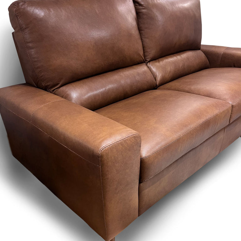 Anne 3 Seater Leather Sofa