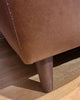 Experience Unmatched Comfort with Genuine Leather 3 Seater Sofa: Anne Collection