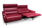 Experience Unmatched Comfort with Genuine Leather Recliner Sofa: Ettore Collection