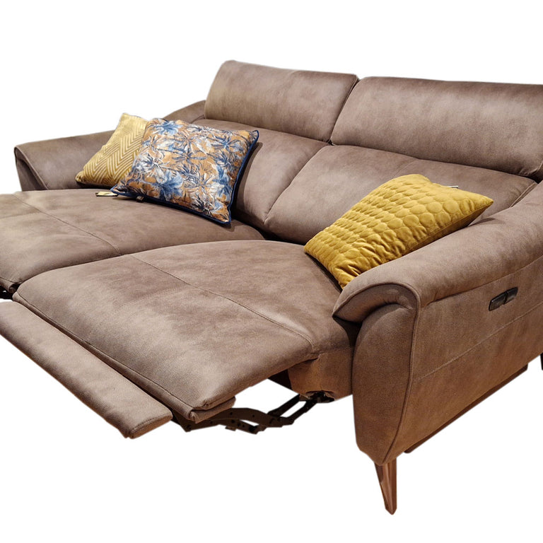 Modena 3 Seater Sofa Electric Recliner