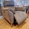 Suede Fabric Recliner Armchair