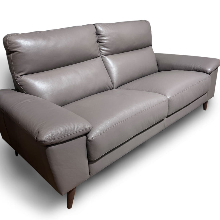Tamigi Leather 3 Seater Sofa