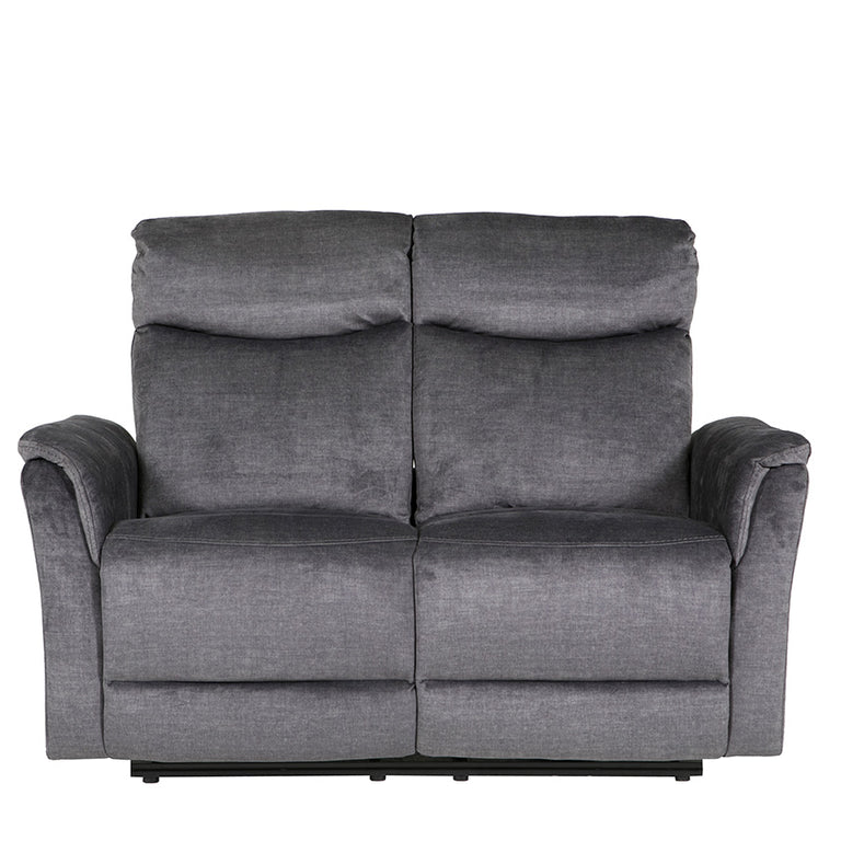 Mortimer 2 Seater Electric Recliner Sofa Vogue 16 Graphite