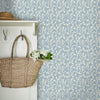 Elevate your home decor with the timeless beauty of the Megan Ochre Yellow Wallpaper's floral pattern.