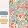 Adorn your walls with the beauty of Wild Roses, an Ochre Yellow wallpaper inspired by the 1997 home furnishings collection.