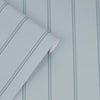 Experience sophistication with Seaspray Blue Chalford Wood Panelling Wallpaper - a classic choice.
