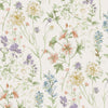 Laura Ashley Wallpaper Wild Meadow Chalk Pink