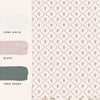 Kate Coral Pink Wallpaper - A Blossoming Lattice of Roses.