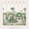Nature-Inspired Grandeur - Laura Ashley's Garden Scene Mural.