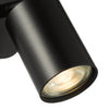 Cawley Single Spotlight Matt Black with adjustable head