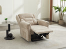 Balmoral Dual Motor Lift & Tilt Chair Rabbit Set of 2 picture in reclined position