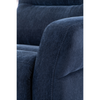 Modern two seater sofa Irida 2 Seater Fabric Sofa Electric Recliner Navy Blue for your home