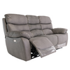Comfortable three seater sofa with reclining function
