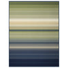 Cotton Rich Ombre Stripe Throw 140X180cm Green picture on the white background