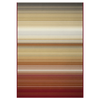 Cotton Rich Ombre Stripe Throw 140X180cm Terracotta picture on the white background