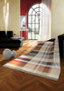 Cotton Rich Oversized Check Throw 140X180cm Natural life style picture