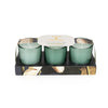 Essential oil scented candles – Set of 3 Votives - Lotus & Wild Lily

