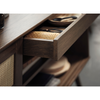 Barrali Sideboard Smoked Oak with a small drawer on the top