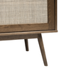 Barrali Sideboard Smoked Oak with solid oak legs