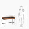 Tall Cleo Console Table perfect for hallways
