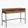 Elegant Cleo Console Table with metal legs