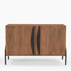 Elegant Cleo Two Door Cabinet front view