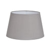 Cotton Drum Light Shade 12"  – Modern Fabric Light Shade for Ceiling or Lamp Base, Neutral Finish