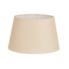 Cotton Drum Light Shade 12"  – Modern Fabric Light Shade for Ceiling or Lamp Base, Neutral Finish