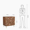 Compact Lester Three Chest Of Drawers