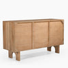 Durable Pixel Three Door Cabinet reverse view