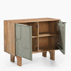 Pixel Two Door Cabinet with ample storage