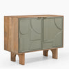 Elegant Pixel Two Door Cabinet perfect for any space