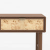 Urban Burl Two Drawer Console Table with drawers in natural finish
