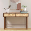 Urban Burl Two Drawer Console Table perfect for living room