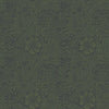 William Morris Marigold Fibrous Green wallpaper with black metallic print