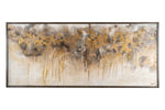 Scatterbox Art Indra Gold Charcoal picture on the white background