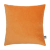 Elegant 58x58cm mandarin velvet cushion with knife edge finish.