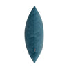 Richelle cushion in Teal, made in Ireland, 45x45cm size.