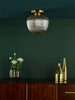 Abrielle Flush Brushed Bronze  perfect for modern interiors