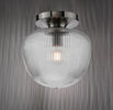 Abrielle Flush Light Brushed Nickel life style picture