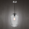 Abrielle Pendant Brushed Nickel life style picture